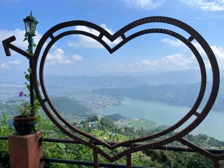 Panoramic View Guest House Sarangkot Pokhara Kültér fotó