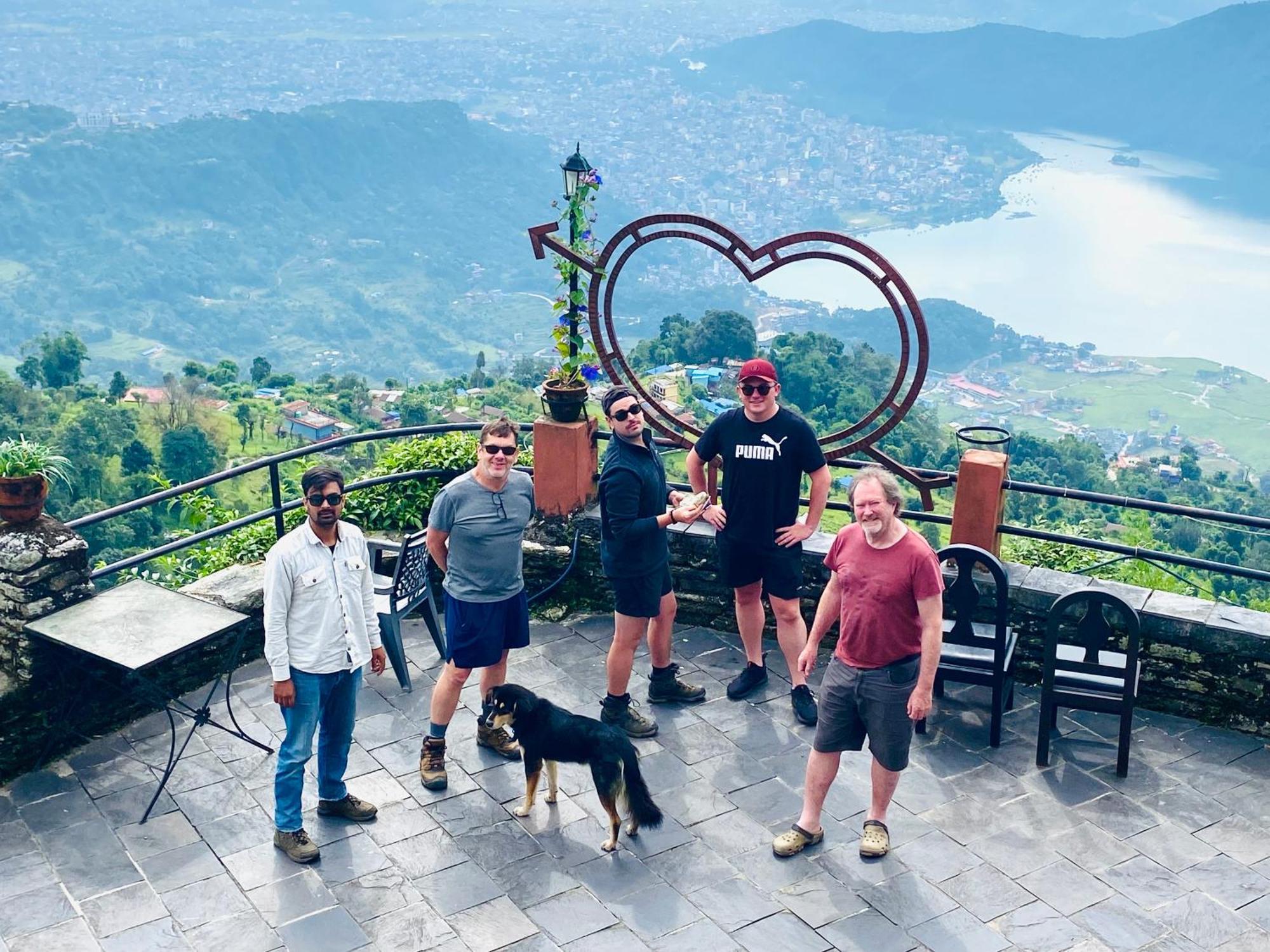 Panoramic View Guest House Sarangkot Pokhara Kültér fotó