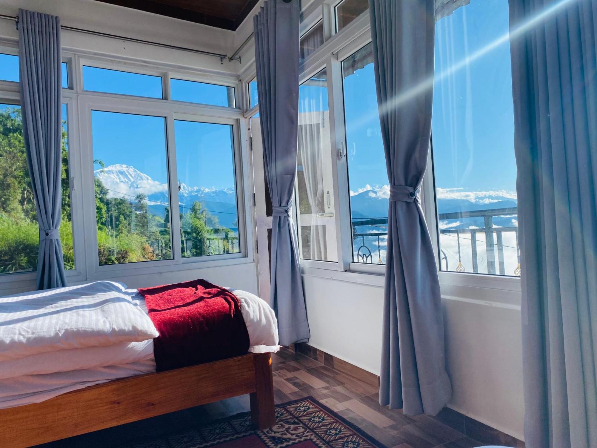 Panoramic View Guest House Sarangkot Pokhara Kültér fotó