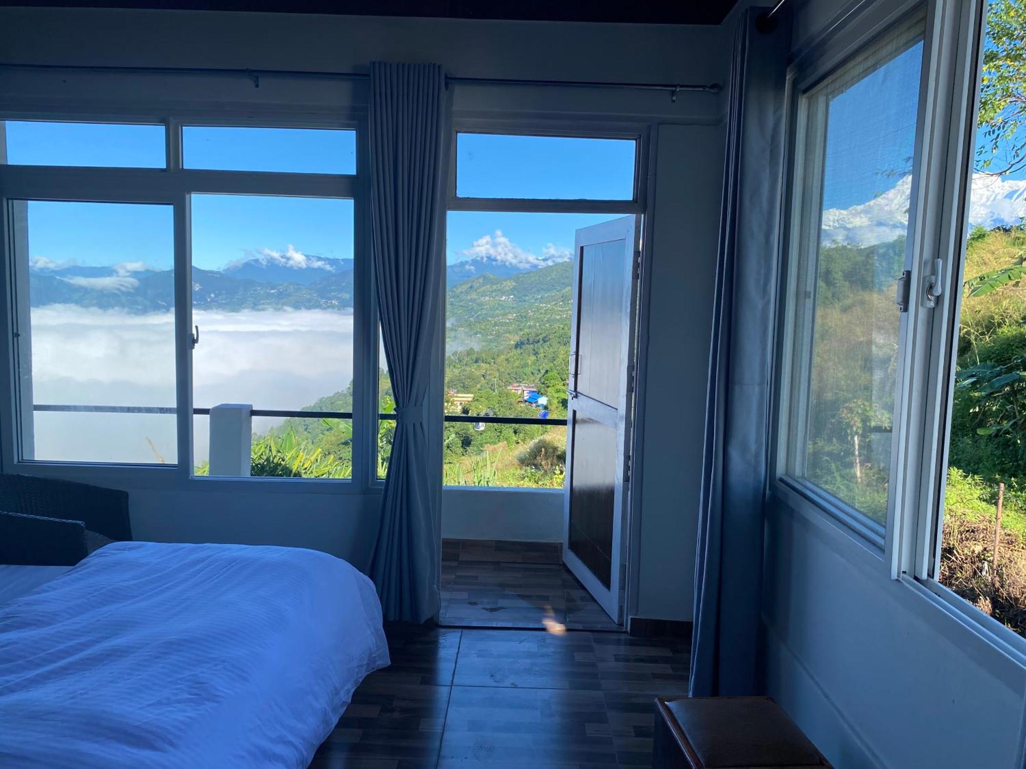 Panoramic View Guest House Sarangkot Pokhara Kültér fotó
