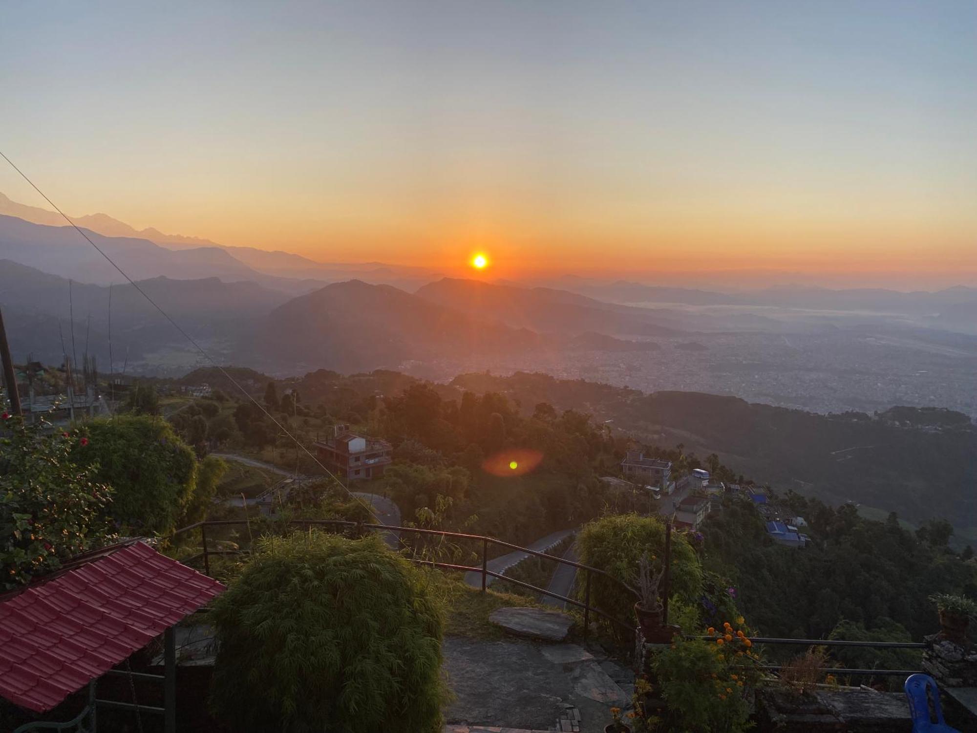 Panoramic View Guest House Sarangkot Pokhara Kültér fotó