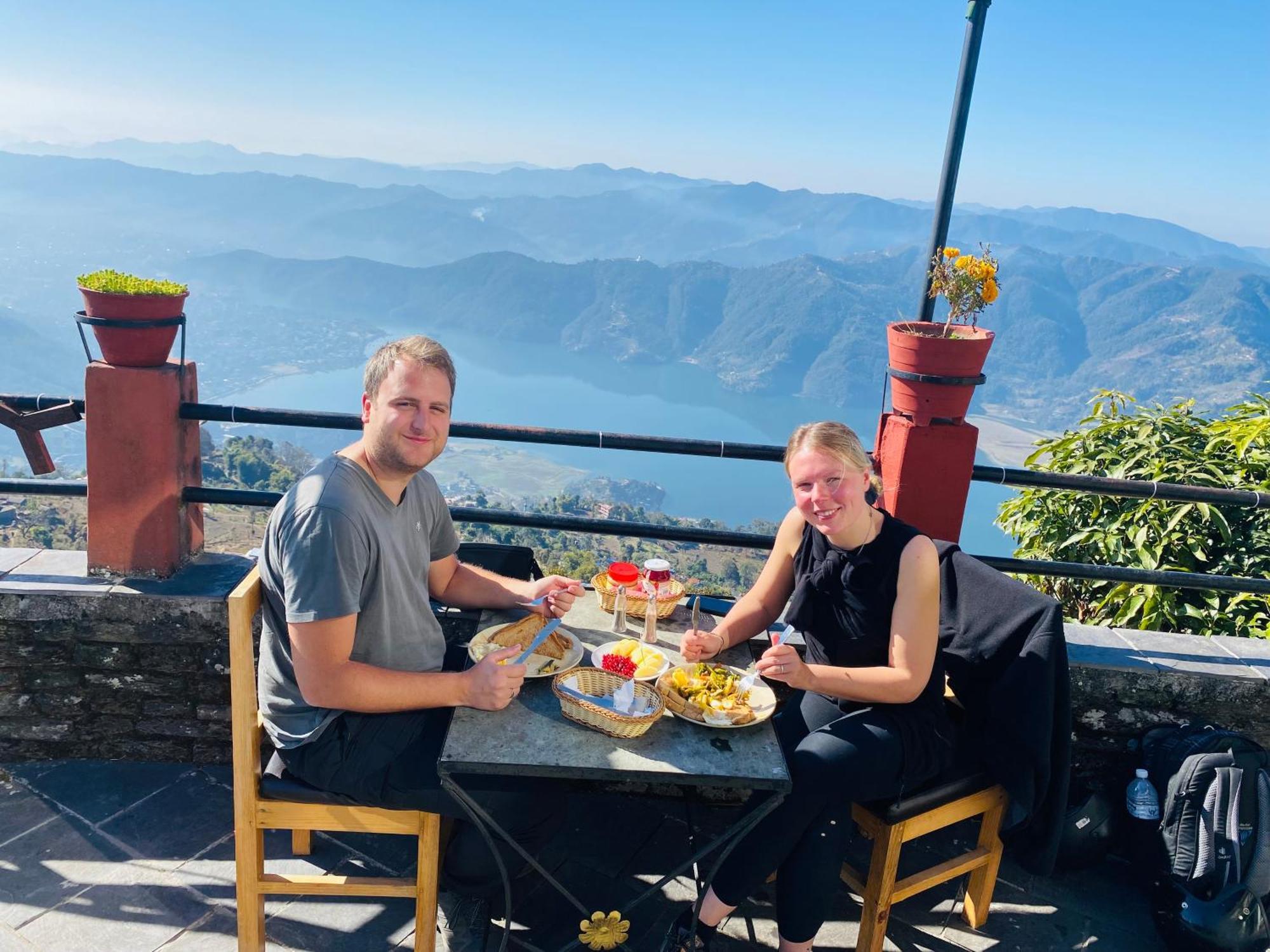 Panoramic View Guest House Sarangkot Pokhara Kültér fotó